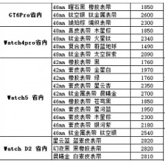 华为手表 4（联系业务以当天价格为准购买）
