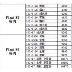 手机  OPPO 4（联系业务以当天价格为准购买）
