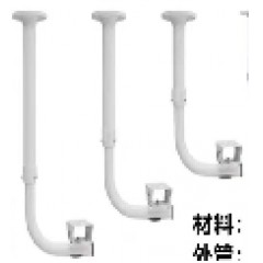 监控支架 L型45管伸缩吊装支架 60CM-120CM