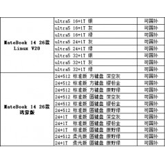 笔记本  华为  MateBook非触屏系列（联系业务以当天价格为准购买）